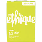 ETHIQUE Solid Bodywash Bar Lime & Ginger 120g