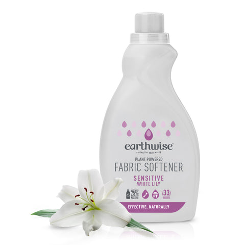 EARTHWISE Fabric Softener Sensitive White Lily 1L