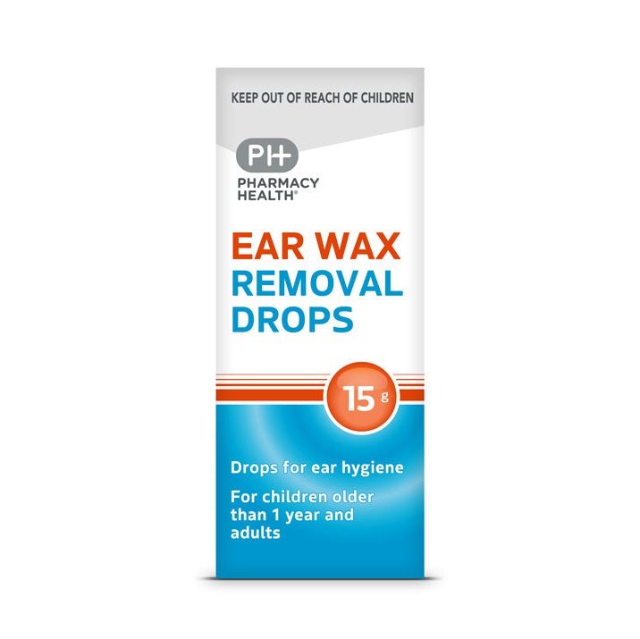 PHarmacy health EAR WAX REMOVAL DROPS 15G