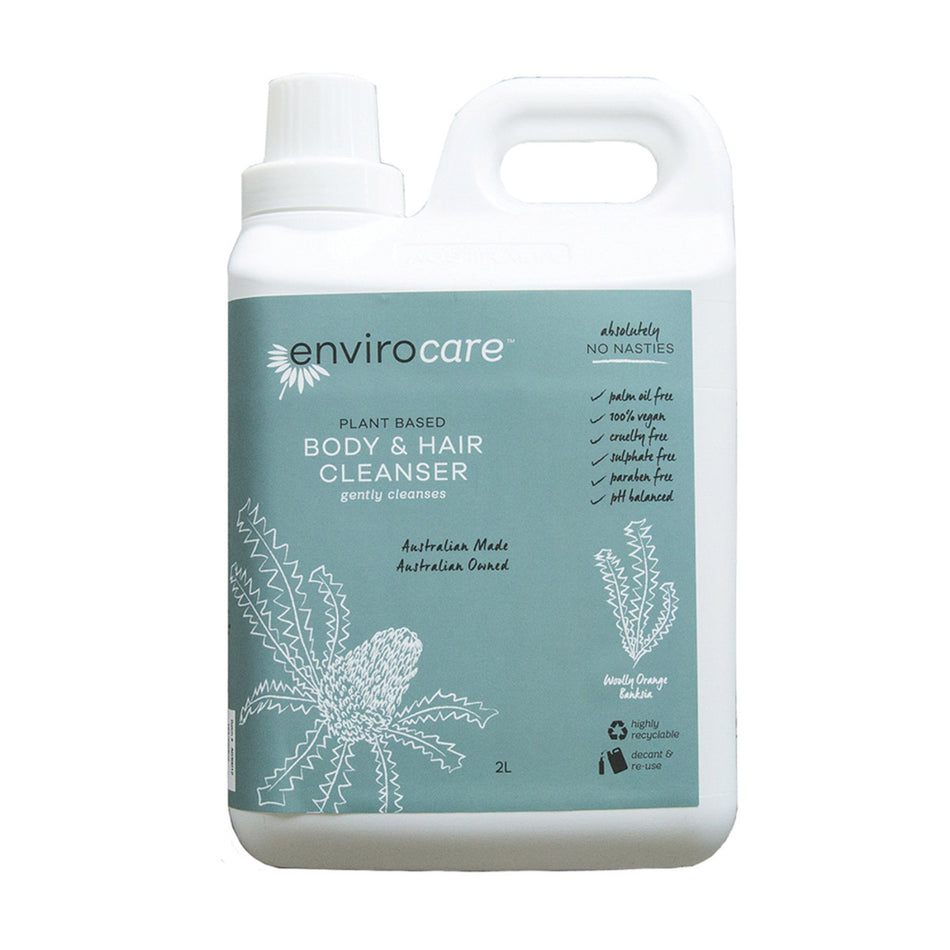 EnviroCare Plant Based Body & Hair Cleanser 2L