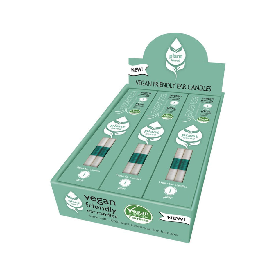 Essenzza Vegan Friendly Ear Candles 1 Pair(Pack of 12)