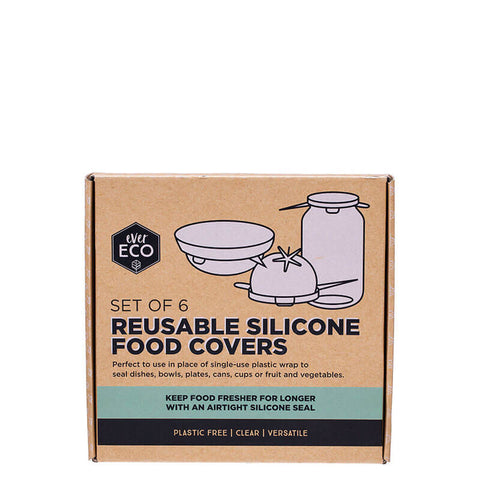 EVER ECO Reusable Silicone Food Covers 6
