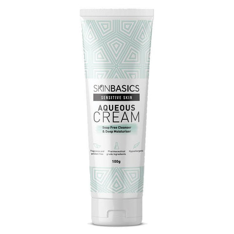 Skin Basics Aqueous Cream BP Soap-Free Cleanser Tube 100g