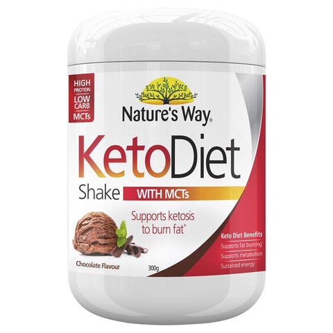 Nature's Way Keto Diet Shake Chocolate 300g Powder