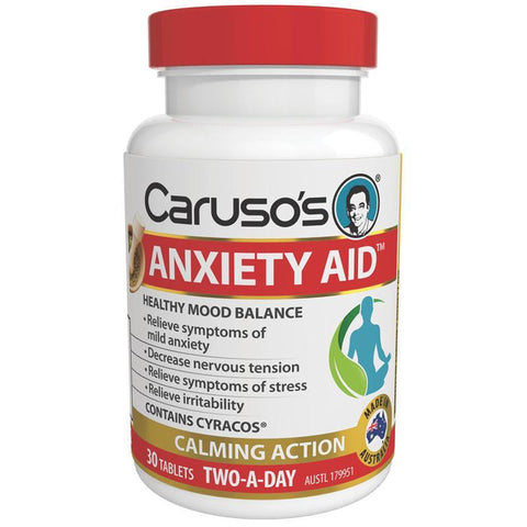 Caruso’s Anxiety Aid 30 Tablets