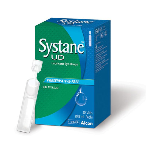 Systane Lubricant Eye Drops 0.8ml 30 Vials