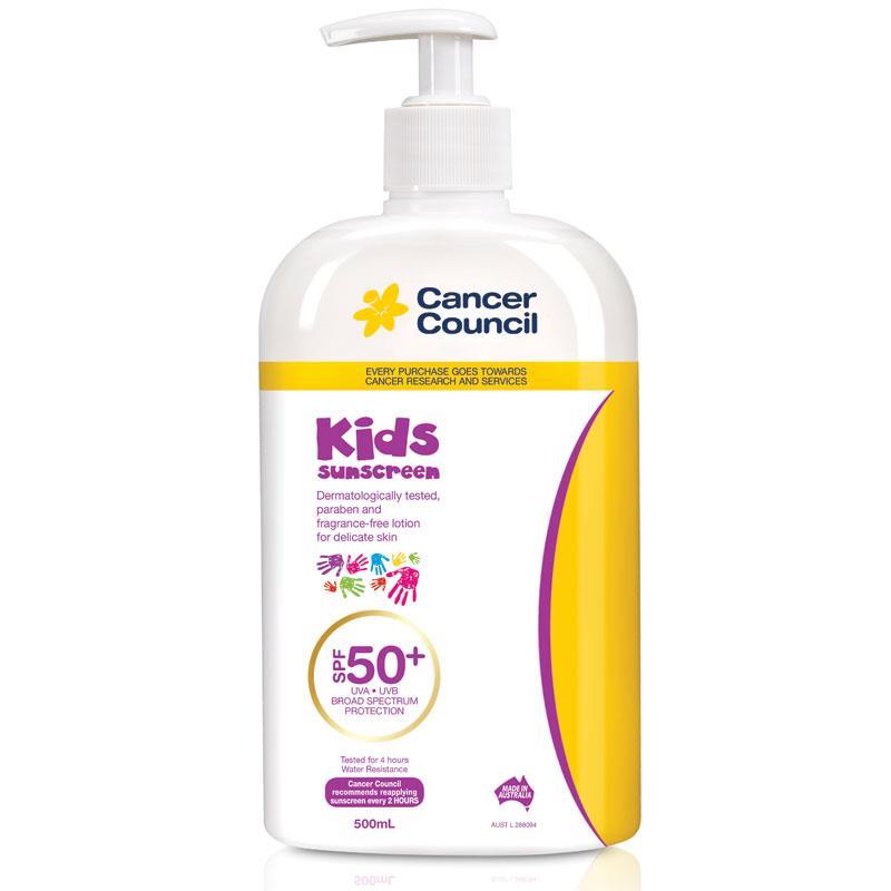 Cancer Council SPF 50+ Kids 500ml Pump