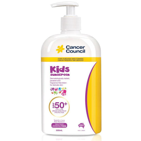 Cancer Council SPF 50+ Kids 500ml Pump