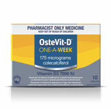 OsteVit-D Vitamin D3 7000iu 1 A Week 10 Capsules