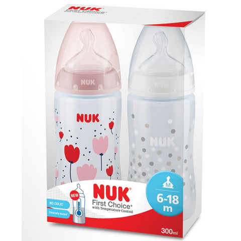 Nuk First Choice+ Bottle Temperature Control Duo 300ml