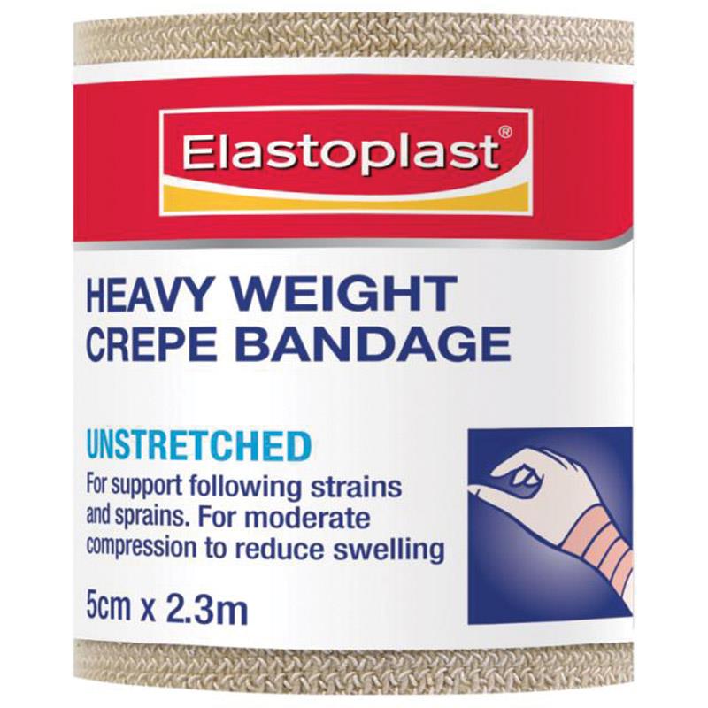 Elastoplast Heavy Weight Crepe Bandage 5cm X 2.3m