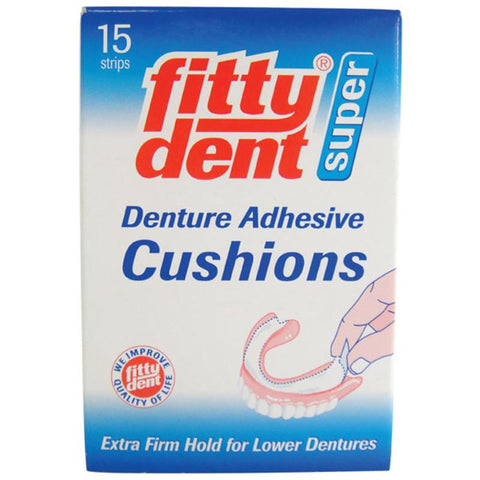 Fittydent Denture Adhesive Cushions 15PK
