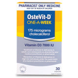 OsteVit-D Vitamin D3 7000iu 1 A Week 30 Capsules