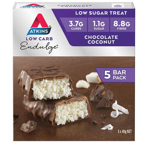 Atkins Endulge Chocolate Coconut 200g 5 Pack