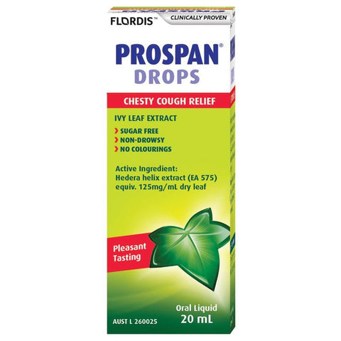 Prospan Chesty Cough (Ivy leaf) Drops 20ml