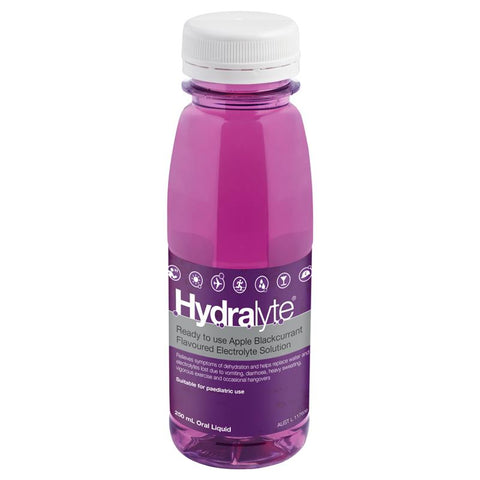 Hydralyte Ready To Drink Apple Blackcurrant 250ml Solution