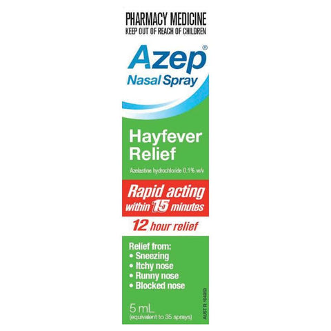 Azep Hayfever Relief Nasal Spray 5ML