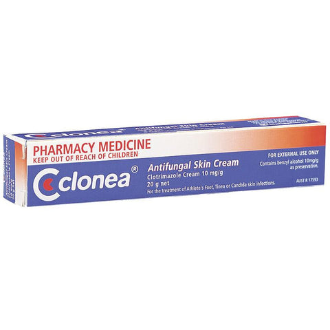 Clonea Antifungal Skin Cream 20g (Generic for Canesten)
