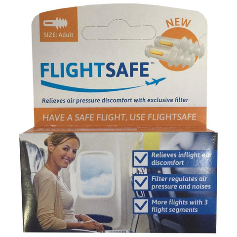 Flightsafe Adult Earplugs 1 Pair