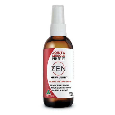 Zen Therapeutic Tincture Herbal Liniment Spray 100ml