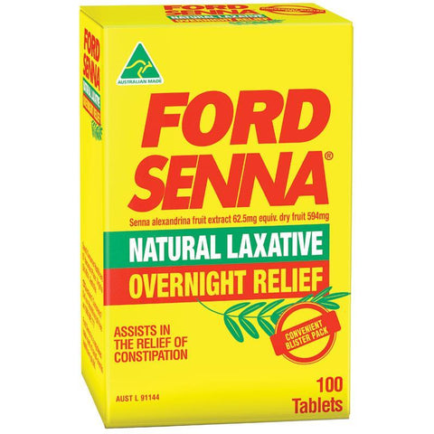 Ford Senna Natural Laxative 100 Tablets (OUT OF STOCK)