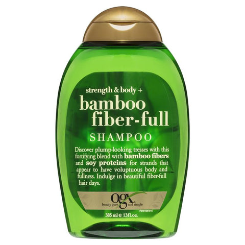 OGX Strength + Body Bamboo Fiber Full Shampoo 385ml