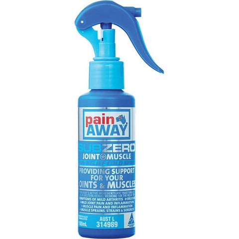 Pain Away Sub Zero Pain Relief Spray 100mL
