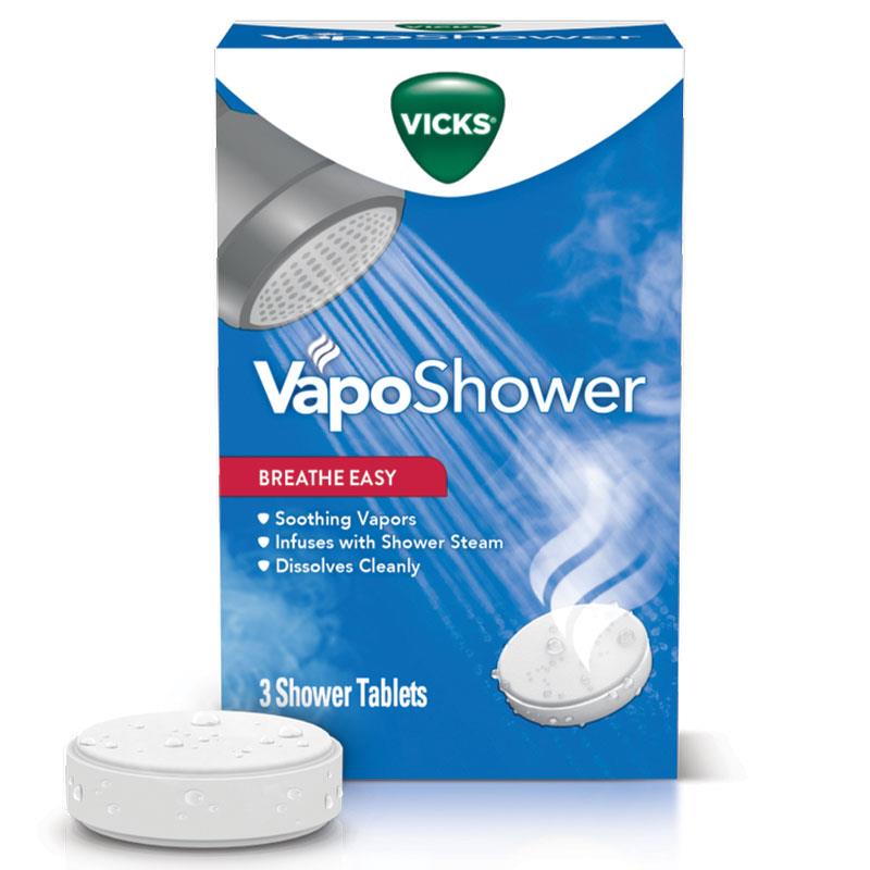 Vicks VapoShower 3 Pack