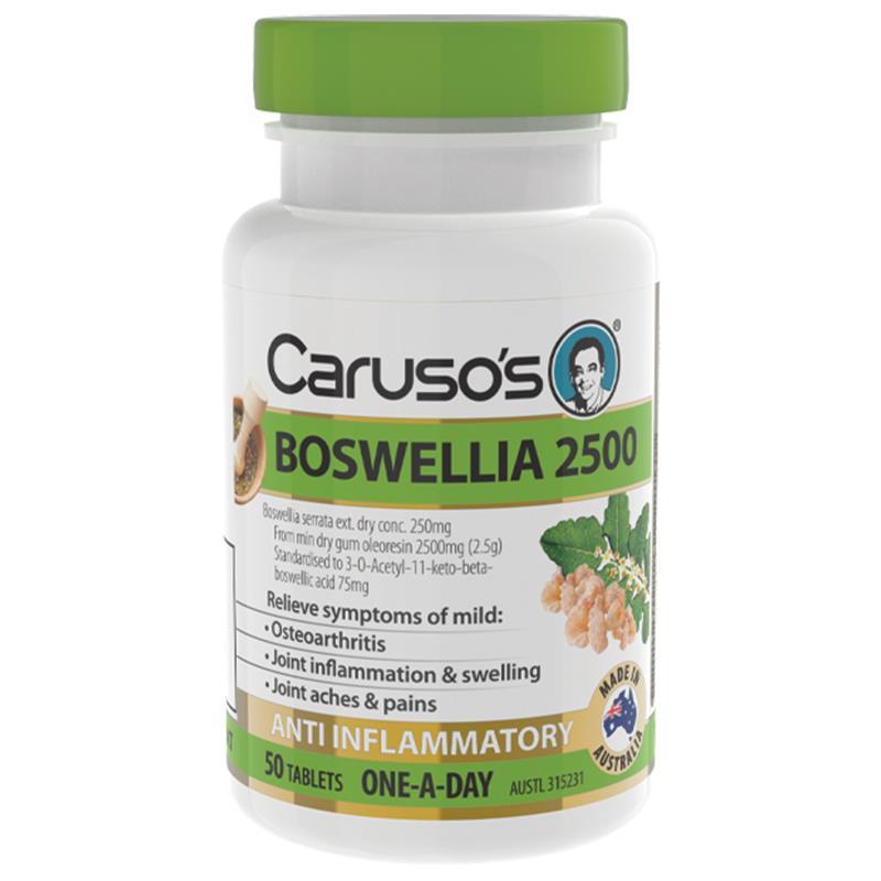 Caruso's Boswellia 2500 50 Tablets