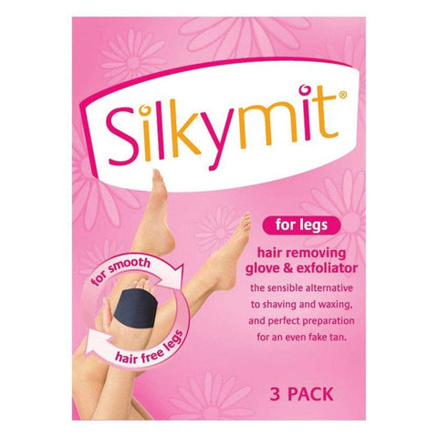Silkymit Hair Removal Glove and Exfoliator For Legs