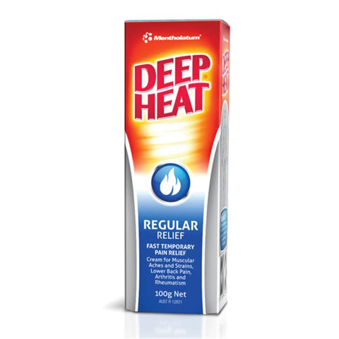 Deep Heat Regular Relief Cream 100g