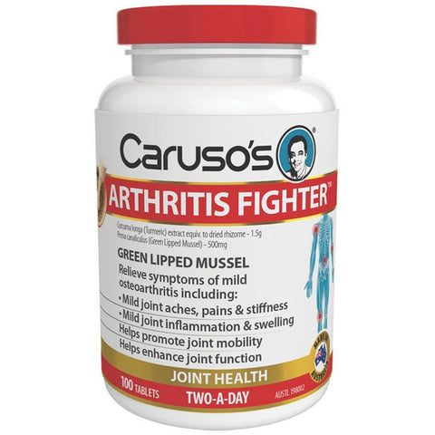 Carusos Natural Health Arthritis Fighter 100 Tablets