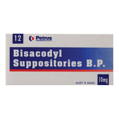 Bisacodyl Suppositories 12 BP