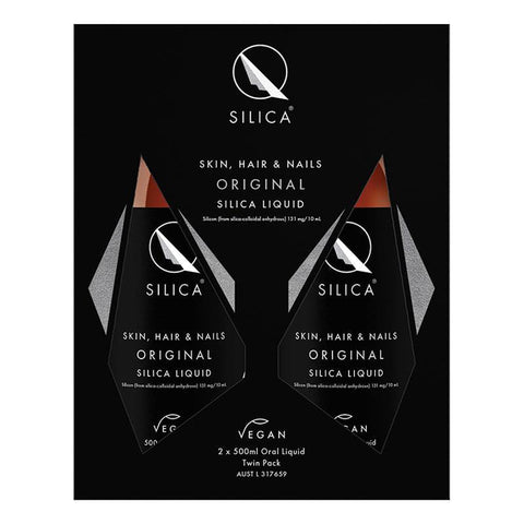 Qsilica Skin Hair & Nails 2 x 500ml Oral Liquid