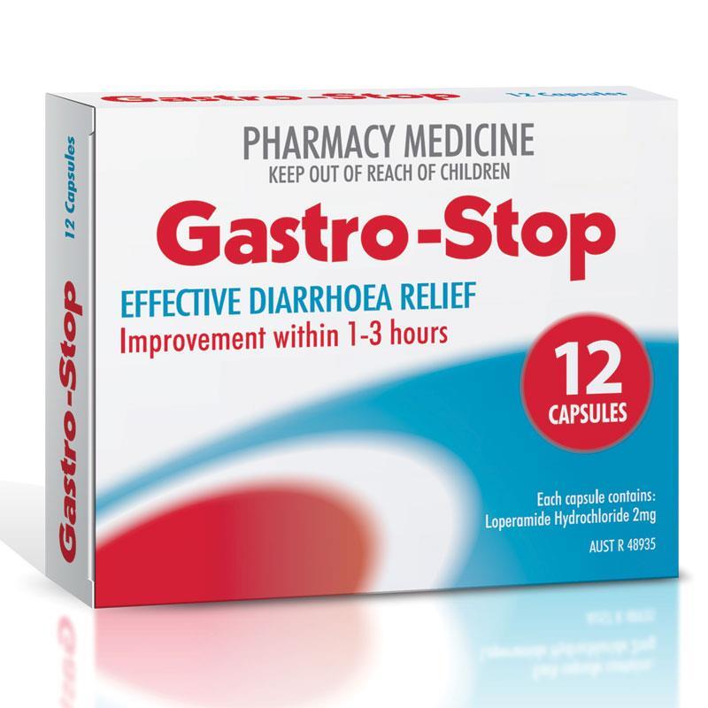 GastroStop 2mg 12 Capsules