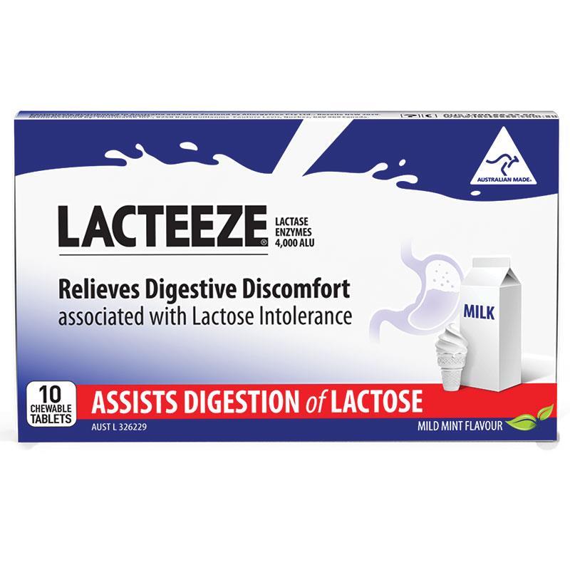 LACTEEZE 10 TAB NEW
