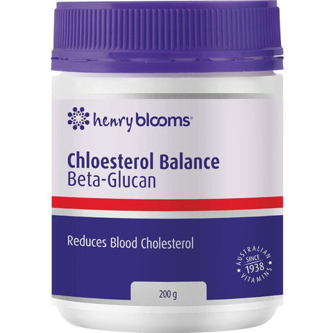 Henry Blooms Cholesterol Balance Beta-Glucan Powder 200g