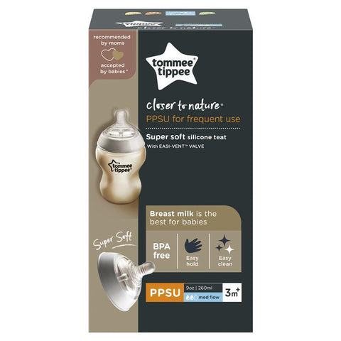 Tommee Tippee Closer To Nature PPSU Bottle 260ml