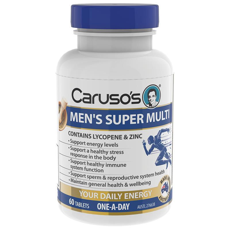 Caruso's Natural Health Ultra Max Mens Super Multi 60 Tablets
