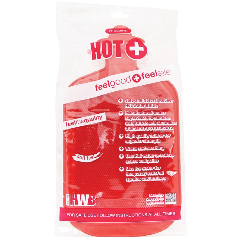 Mc Gloins Hot Water Bottle - Assorted Colours