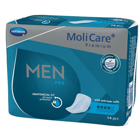 Molicare Men Premium 4 Drops Pad 14PK