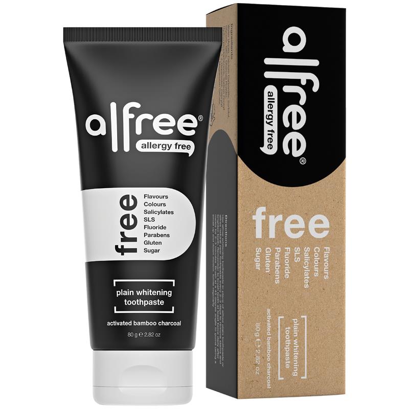 Alfree Plain Whitening Toothpaste 80g
