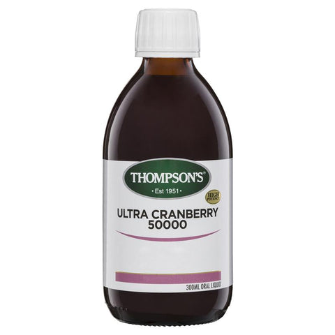 Thompsons Ultra Cranberry Liquid 50000mg 300ml