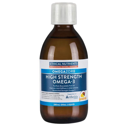 Ethical Nutrients Hi-Strength Liquid Fish Oil 280ml (Fruit Punch)