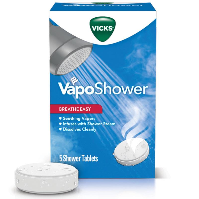 Vicks VapoShower 5 Pack