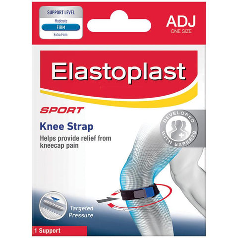 Elastoplast Sport - Knee Strap Adjustable Black