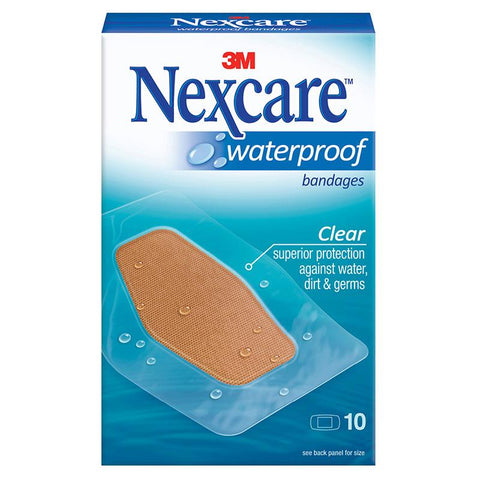 Nexcare Large Waterproof Strips 10 Pack