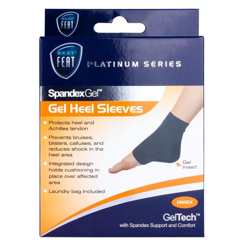 Neat Feat Spandex Gel Heel Sleeve  Large