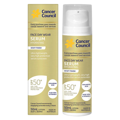 Cancer Council SPF 50+ Face Day Wear Serum 50ml