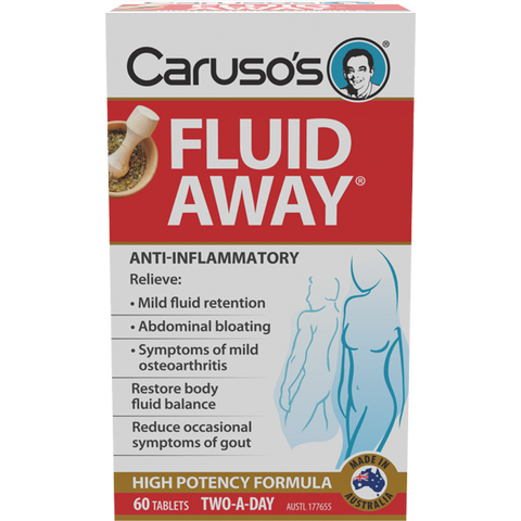 Caruso's Natural Health Fluid Away 60 Tablets